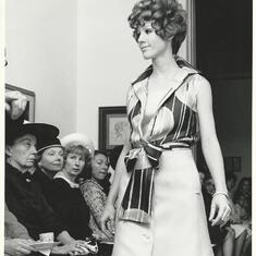 1969 Benefit Fashion Show at 1976 California St. Look at the lady 3 from the left.