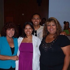 My mama, Mando & I at Carissa graduation from her dental school summer program!! My mama was so proud to be there!!