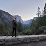  Oct 3, 2022,  Yosemite at sunrise, Tunnel View overlook. PC: Ian Song