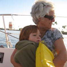 Betty as the San Diego grandma