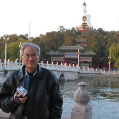 Dad loved to travel.  Trip to Beijing with a tour company.  This was the first time Dad set foot in China.