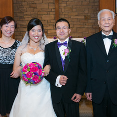 Dad and Nelson at his wedding August 2013