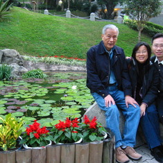 Dad in Hong Kong