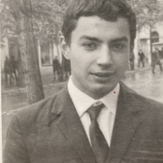 Yuri, a student in 1970