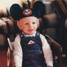 Zachary Mickey Mouse Hat