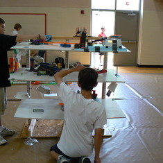 8th grade Rube Goldberg science project with Zander