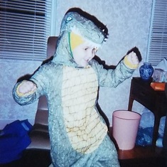 Dinosaur for Halloween