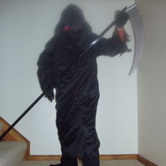 Grim Reaper for Halloween 2005