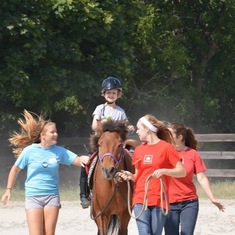 LifeStiders therapeutic riding was a joy for Zoe
