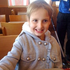One of Zoe and Mom's frequent days out, with a lunch stop at Wendy’s